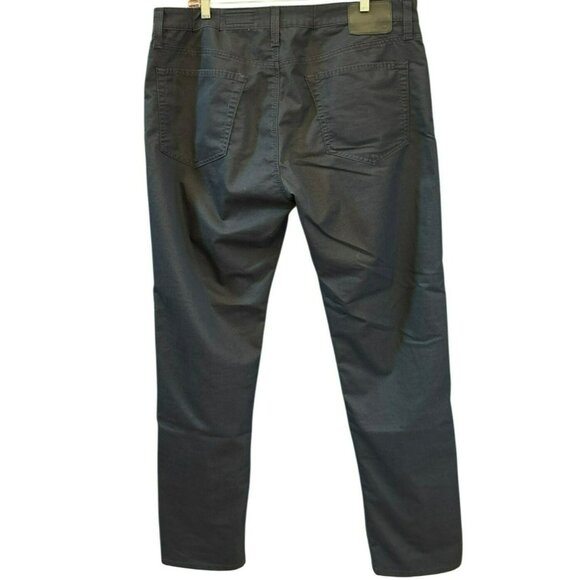 AG Adriano Goldschmied Mens Navy Trellis Modern Slim Performance Pants 38x34 - Picture 2 of 6